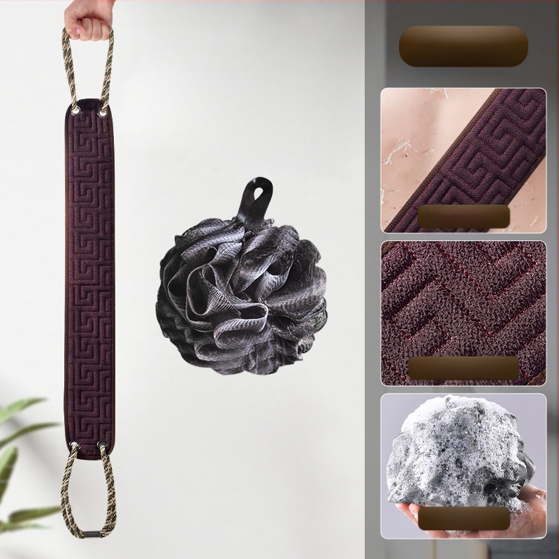 Meeste seljapuhastusrätik, koduseks kasutamiseks mõeldud mudavanni seljariba, tugev jämeda liivaga puhastuskinnas