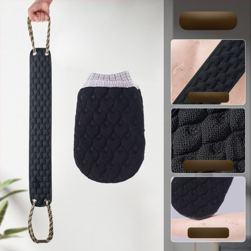 Meeste seljapuhastusrätik, koduseks kasutamiseks mõeldud mudavanni seljariba, tugev jämeda liivaga puhastuskinnas