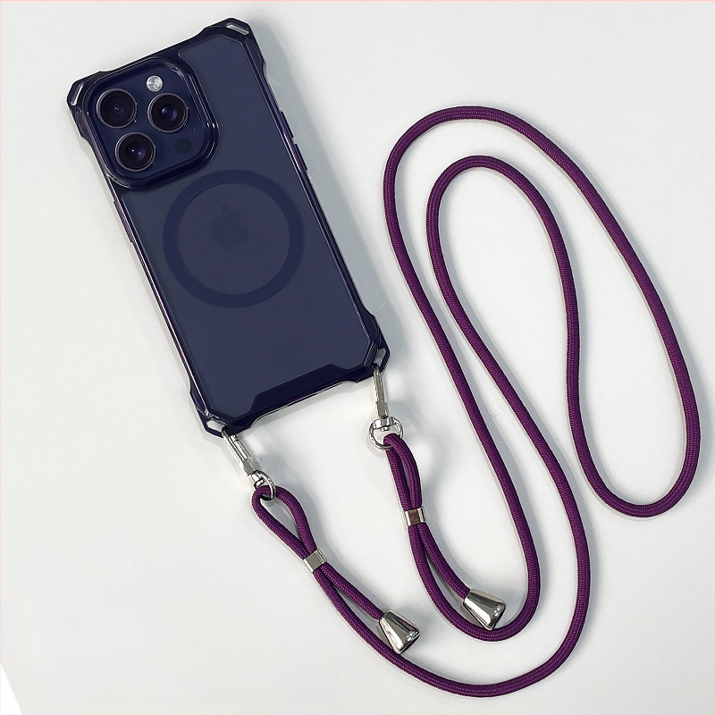 Sobib järgmistele telefonidele: Apple 17 Pro Max telefoniümbris õlarihmaga, iPhone 16 magnetilise imemiskinnitusega, 14 Plus täiskattega, 13 kukkumiskindel, 12