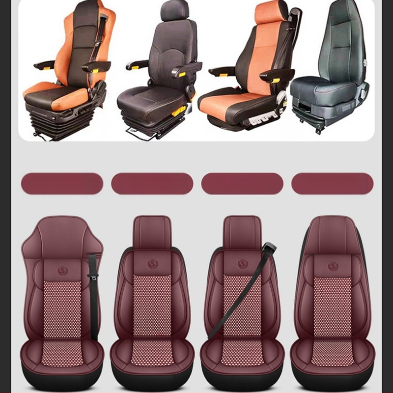 Spetsiaalne istmepadi suurtele veoautodele, perforeeritud nahk, hingav, libisemiskindel, universaalne istmepadi igaks aastaajaks, kõik hinnas, Jiefang Auman Shandeka