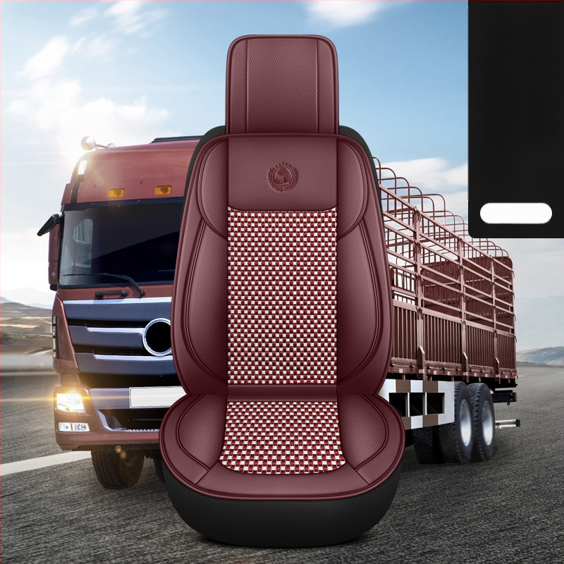 Spetsiaalne istmepadi suurtele veoautodele, perforeeritud nahk, hingav, libisemiskindel, universaalne istmepadi igaks aastaajaks, kõik hinnas, Jiefang Auman Shandeka