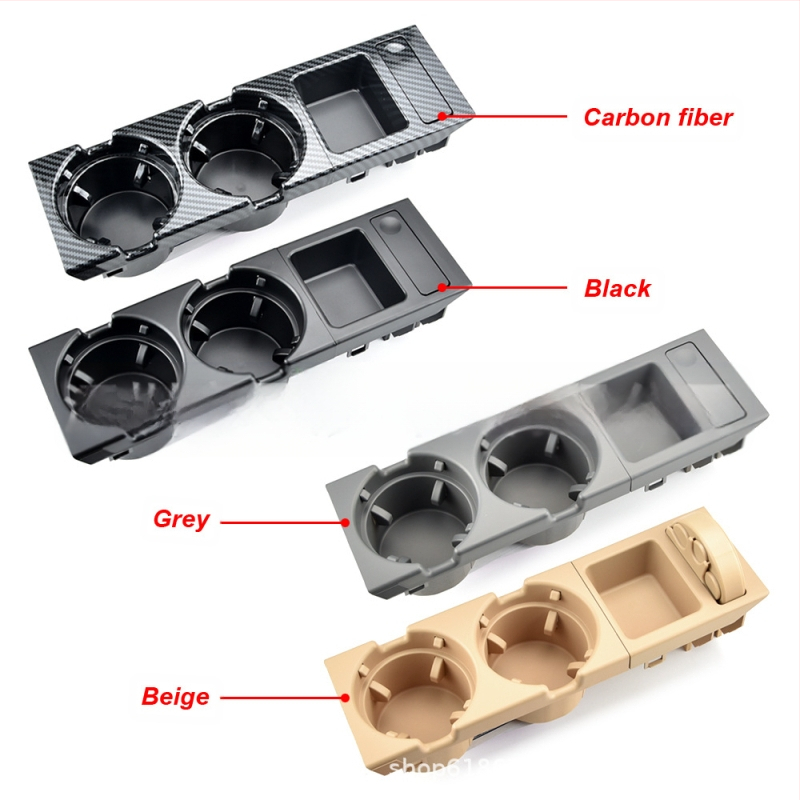 Tinka BMW 3 serijos E46 gėrimų puodelių laikikliui, vandens puodelių laikikliui, automobilio vandens puodelių laikikliui, laikymo dėžutei, monetų dėžutei.