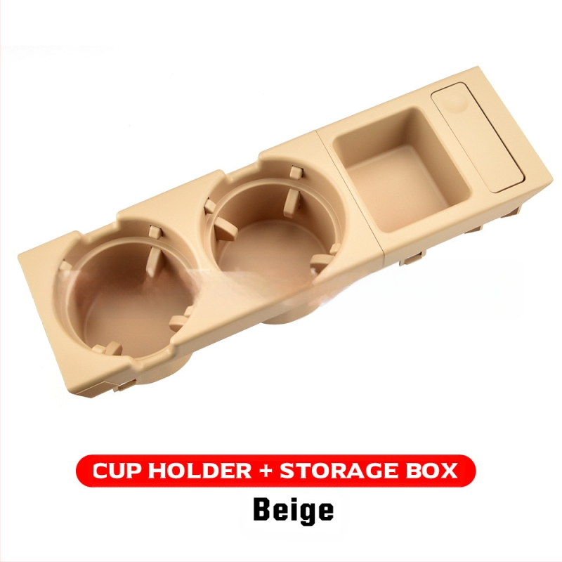 Tinka BMW 3 serijos E46 gėrimų puodelių laikikliui, vandens puodelių laikikliui, automobilio vandens puodelių laikikliui, laikymo dėžutei, monetų dėžutei.