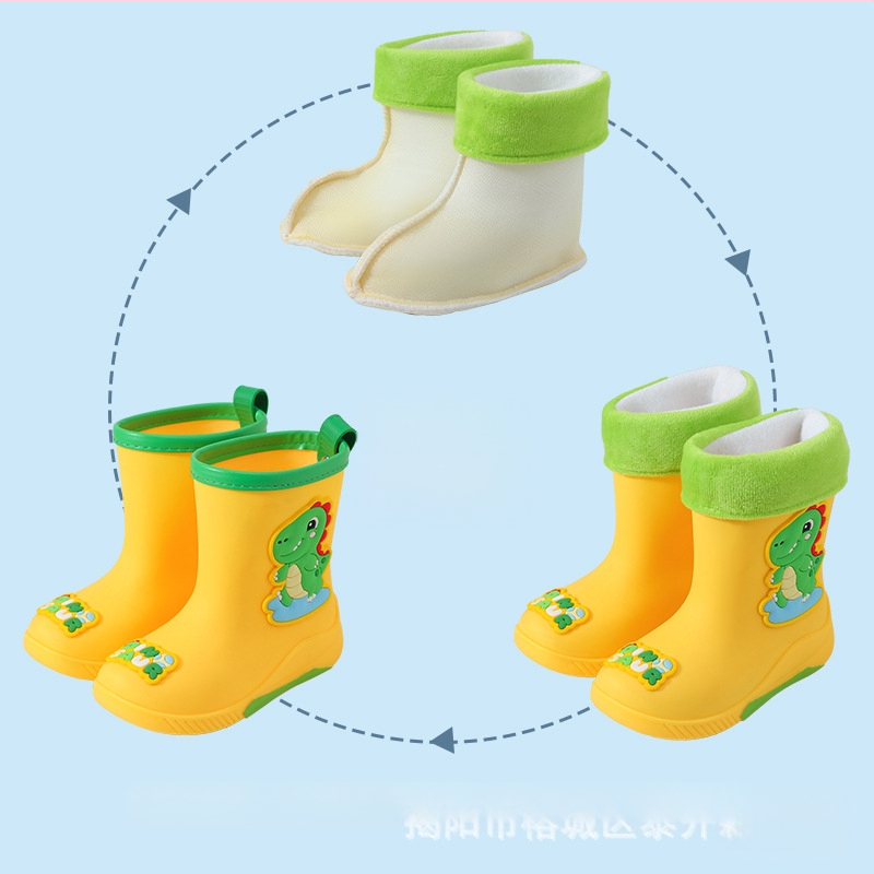 Laste kummist saapad Beebipoiste veejalatsid Tüdrukute õpilased Lasteaia kummist saapad Lastele Naistele Kummist jalatsid Täiskasvanutele laos