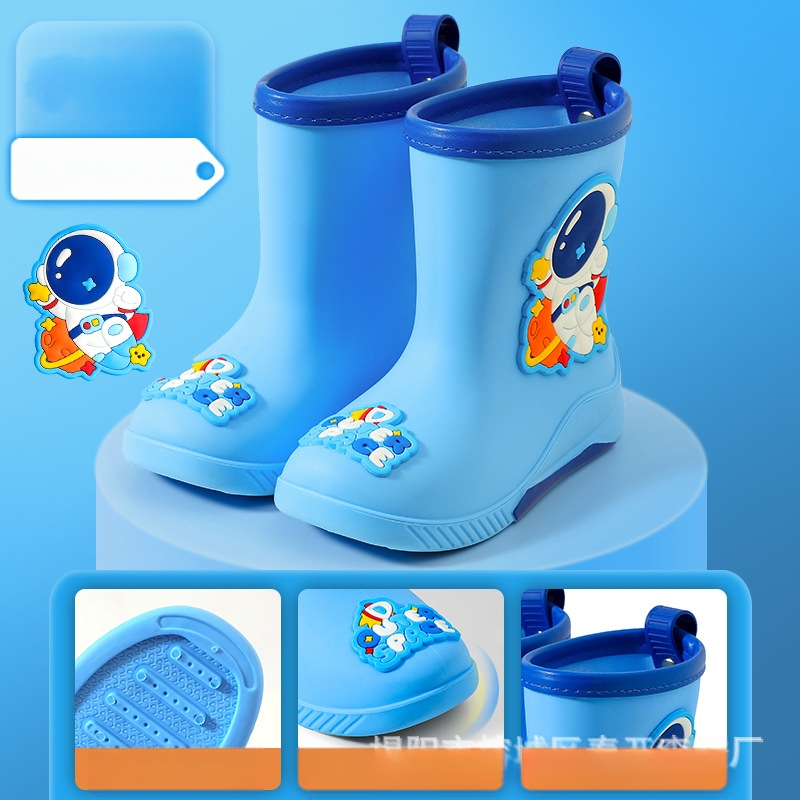 Laste kummist saapad Beebipoiste veejalatsid Tüdrukute õpilased Lasteaia kummist saapad Lastele Naistele Kummist jalatsid Täiskasvanutele laos