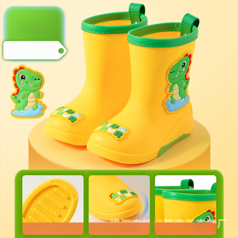 Laste kummist saapad Beebipoiste veejalatsid Tüdrukute õpilased Lasteaia kummist saapad Lastele Naistele Kummist jalatsid Täiskasvanutele laos