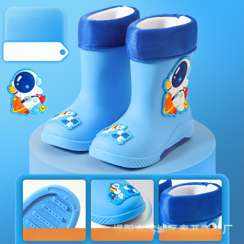 Laste kummist saapad Beebipoiste veejalatsid Tüdrukute õpilased Lasteaia kummist saapad Lastele Naistele Kummist jalatsid Täiskasvanutele laos