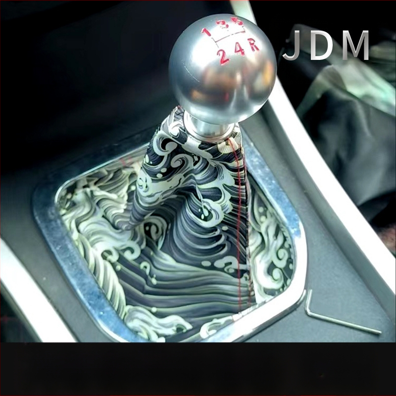 Auto modifikatsioon ja tuule tolmukate JDM isikupärastatud loominguline tolmukate käigukasti käepideme kate piiriülene kuum müük universaalne