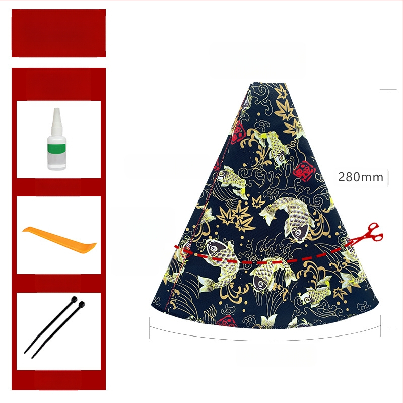 Auto modifikatsioon ja tuule tolmukate JDM isikupärastatud loominguline tolmukate käigukasti käepideme kate piiriülene kuum müük universaalne