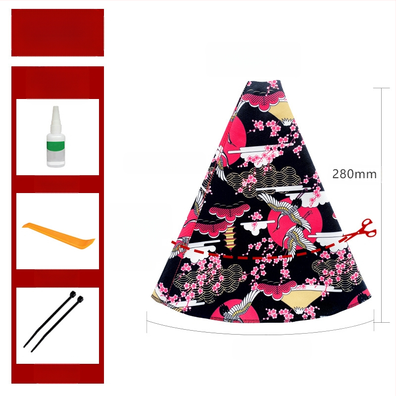 Auto modifikatsioon ja tuule tolmukate JDM isikupärastatud loominguline tolmukate käigukasti käepideme kate piiriülene kuum müük universaalne