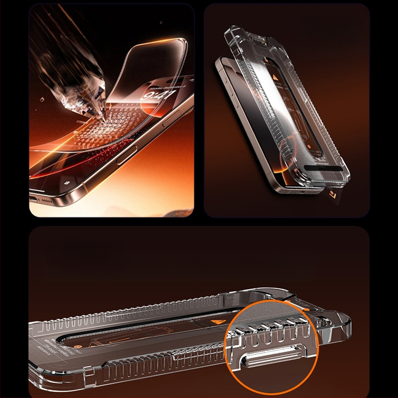 Dust-Free Warehouse Apple 17Promax Corning закалено фолио за iPhone 16/13/14 Anti-Peeping 15 за цял екран мобилен телефон