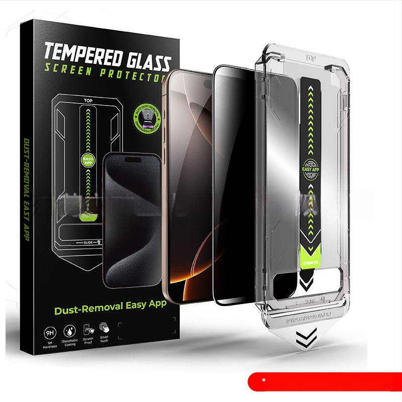 Dust-Free Warehouse Apple 17Promax Corning закалено фолио за iPhone 16/13/14 Anti-Peeping 15 за цял екран мобилен телефон