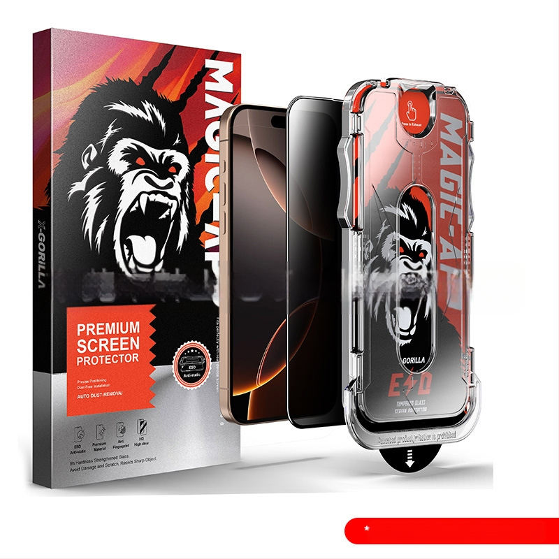 Dust-Free Warehouse Apple 17Promax Corning закалено фолио за iPhone 16/13/14 Anti-Peeping 15 за цял екран мобилен телефон