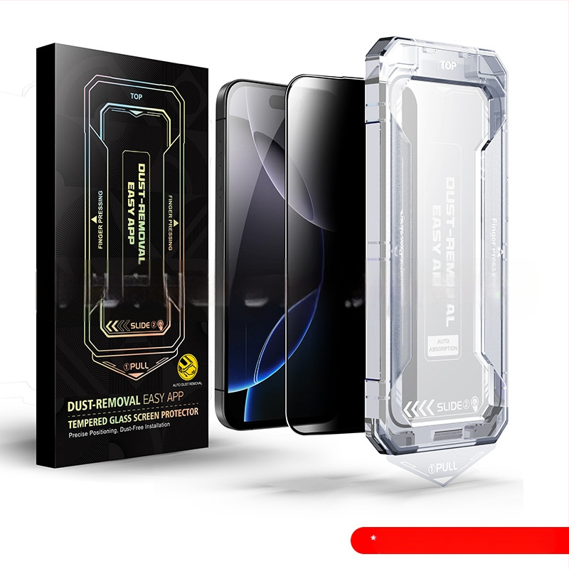 Dust-Free Warehouse Apple 17Promax Corning закалено фолио за iPhone 16/13/14 Anti-Peeping 15 за цял екран мобилен телефон