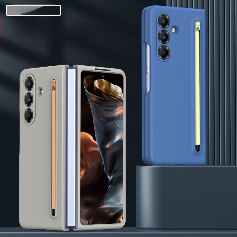 Sobib Samsung Z Fold7 mobiiltelefoni ümbrisele, ametlik samas stiilis kest ja kile integreeritud Stylus Fold6/5/4 kaitseümbrisega