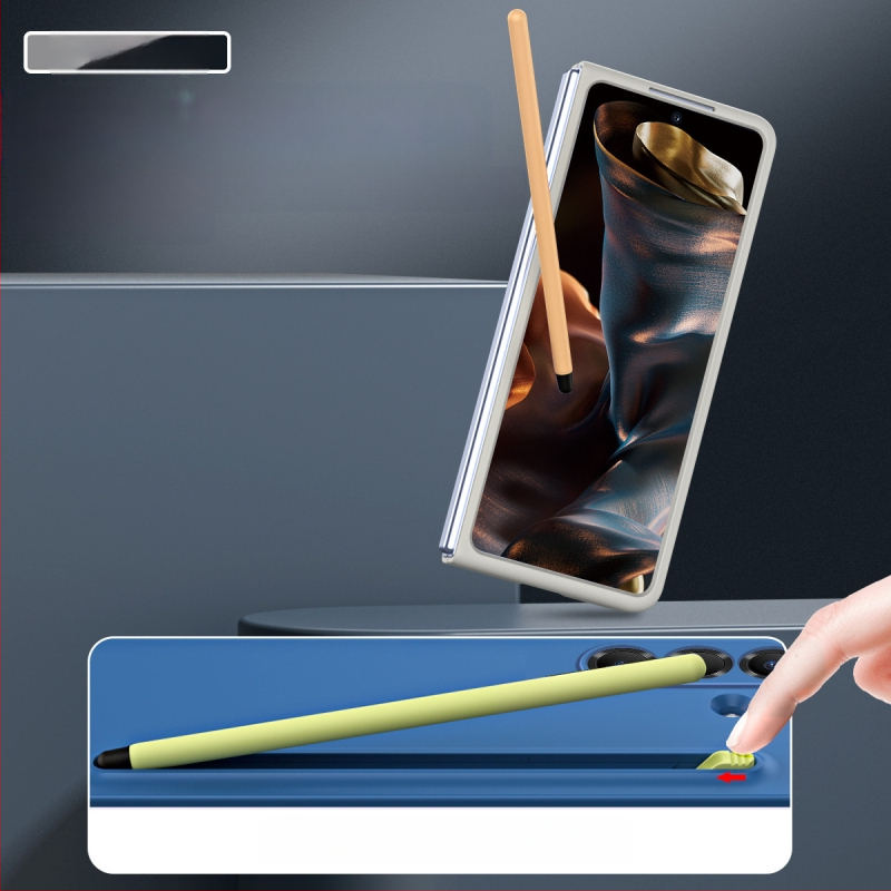 Sobib Samsung Z Fold7 mobiiltelefoni ümbrisele, ametlik samas stiilis kest ja kile integreeritud Stylus Fold6/5/4 kaitseümbrisega