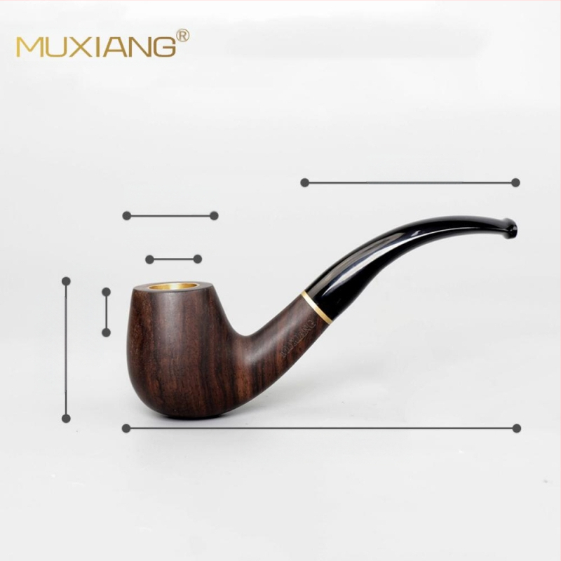 Puitunud roosipuust piip, kolmeotstarbeline, kuivpiip, suitsetamistarvikud, hulgimüügi tubakakott, filtreeritud täispuidust piip, sandlipuu