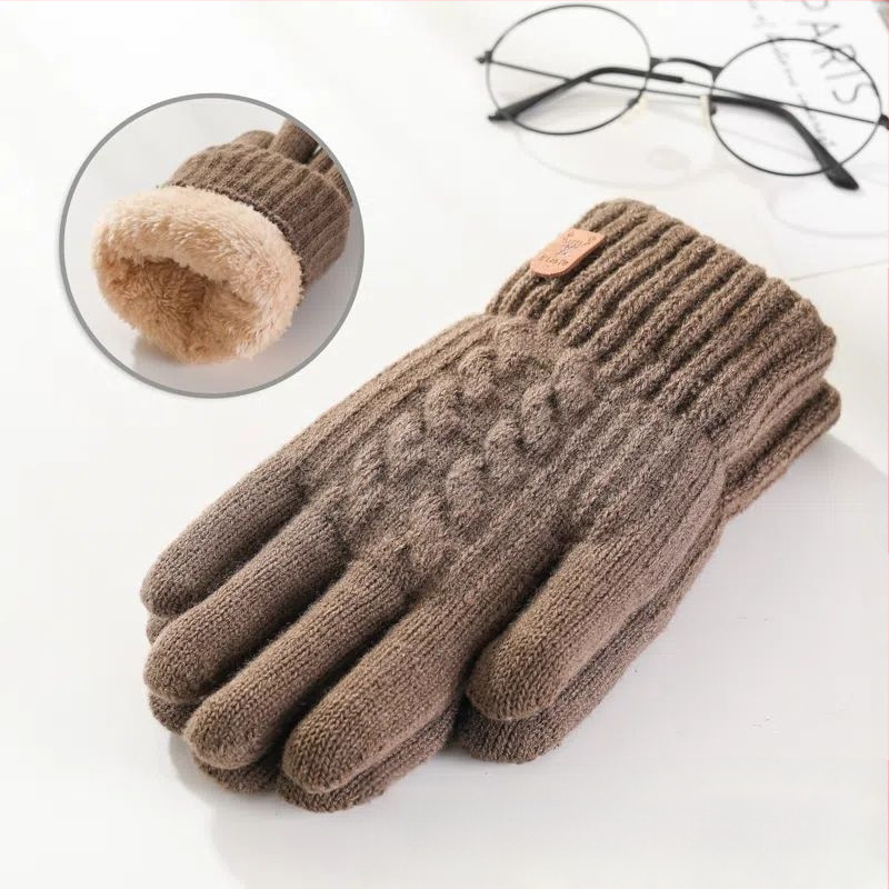 Fliisvoodriga paksendatud puutetundliku ekraaniga kindad talviseks õuesõiduks Kirde-Eesti külmakindlad jalgrattasõidu unisex õpilaste paksud kindad armastajatele