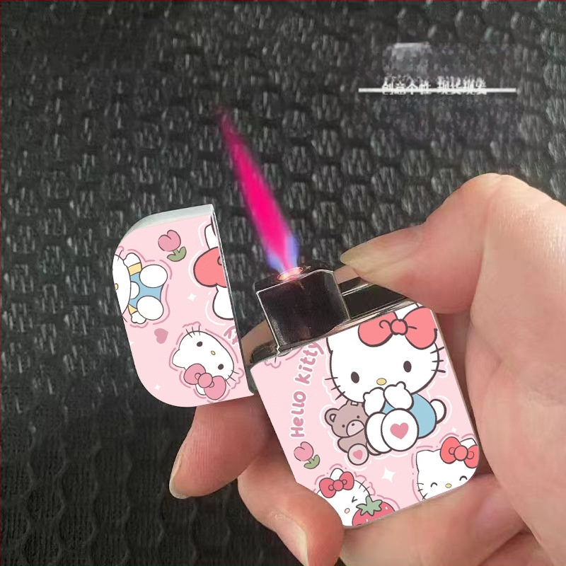 Internetikuulsuste sama koomiksiga coolomi täispuhutav tulemasin sigaretikarp 20 tükki paks terve pakend roosa leek tuulekindel kingitus tüdruksõpradele