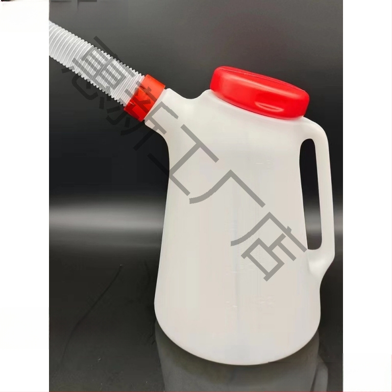 Paksendatud õlikann 4S töökoja autode ja laevade määrdeõli plastist pika otsikuga õlikann õlikann skaala ja kaanega õlihaaratsiga