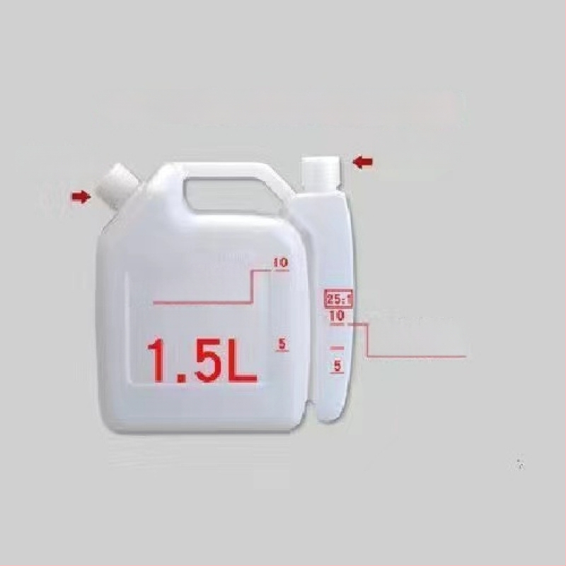 Paksendatud õlikann 4S töökoja autode ja laevade määrdeõli plastist pika otsikuga õlikann õlikann skaala ja kaanega õlihaaratsiga