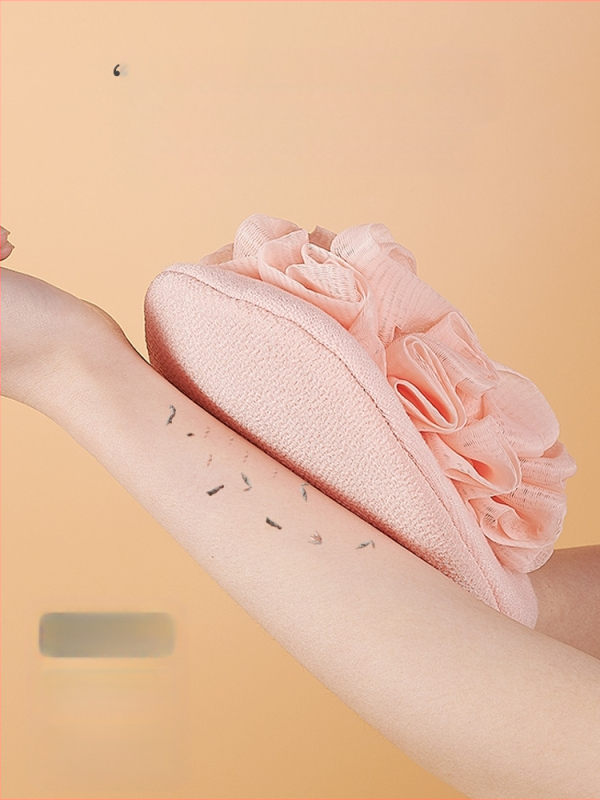 ♤ Hulgimüük kaheotstarbeline vannirätik kaks-ühes mittekahjustav nahavannirätik peene liivaga pehme vannikinnas seljale hõõrumiseks