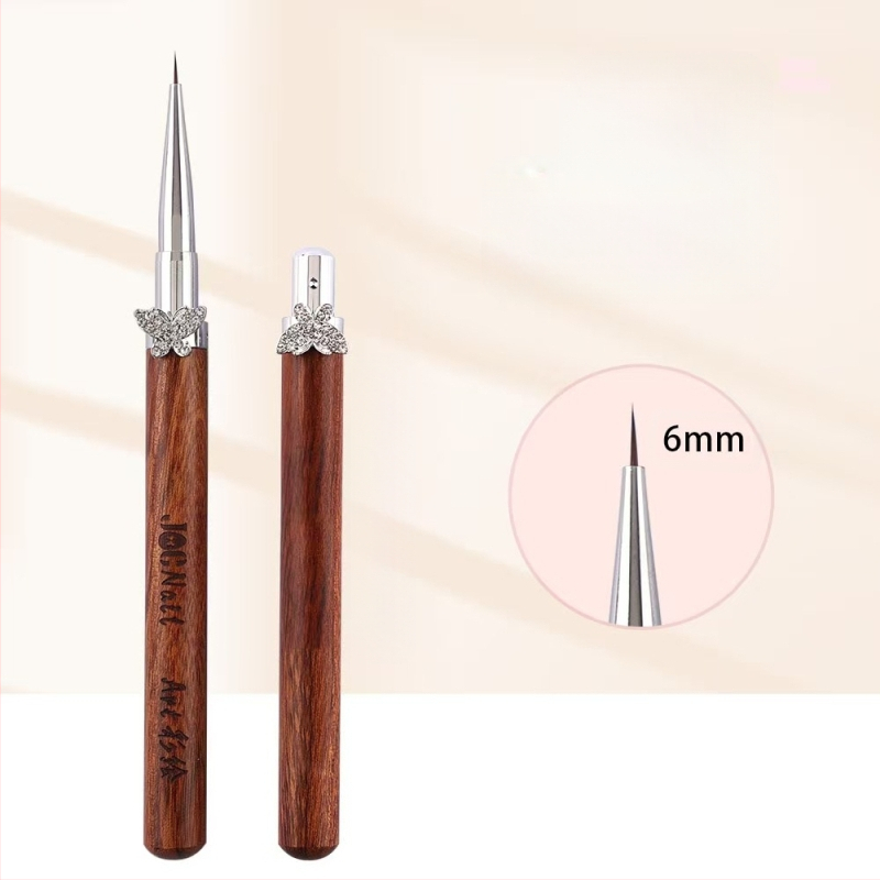 Kardamono žvaigždės formos drugelio nagų dailės teptukų rinkinys, dideli ir maži apvalūs fototerapijos teptukai, specialūs teptukai gėlių dažymui, linijų piešimui, gradientui, universalus rašiklis