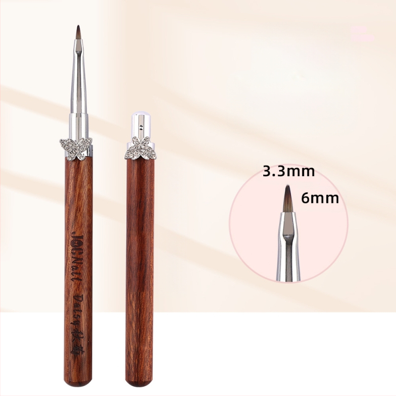 Kardamono žvaigždės formos drugelio nagų dailės teptukų rinkinys, dideli ir maži apvalūs fototerapijos teptukai, specialūs teptukai gėlių dažymui, linijų piešimui, gradientui, universalus rašiklis