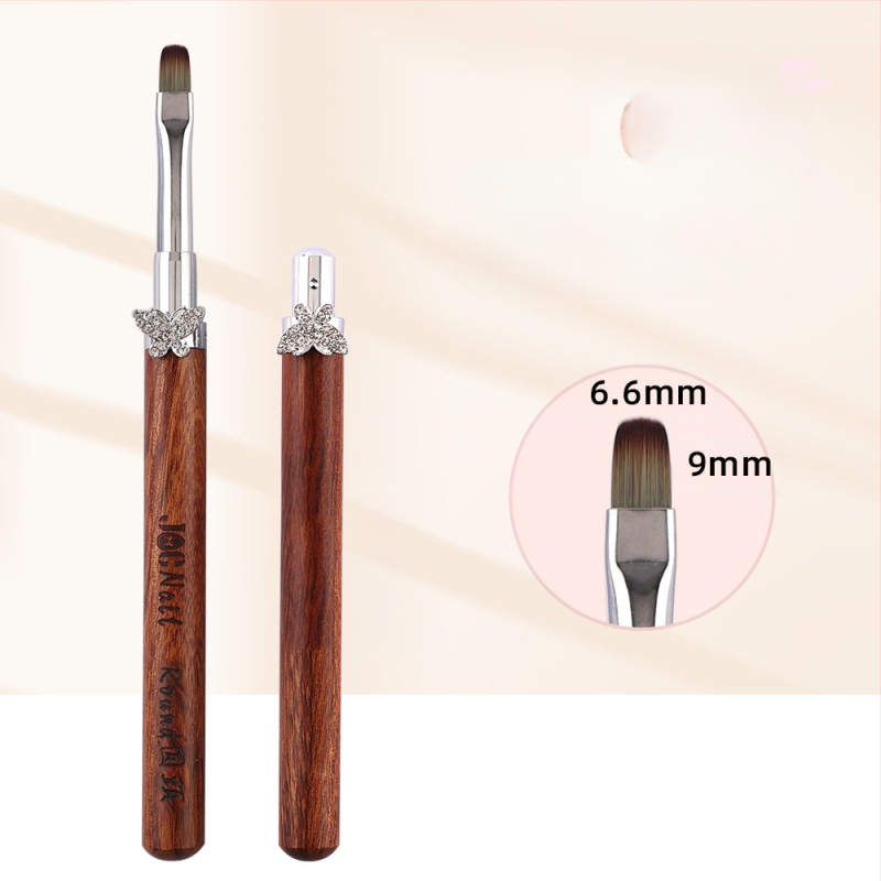 Kardamono žvaigždės formos drugelio nagų dailės teptukų rinkinys, dideli ir maži apvalūs fototerapijos teptukai, specialūs teptukai gėlių dažymui, linijų piešimui, gradientui, universalus rašiklis