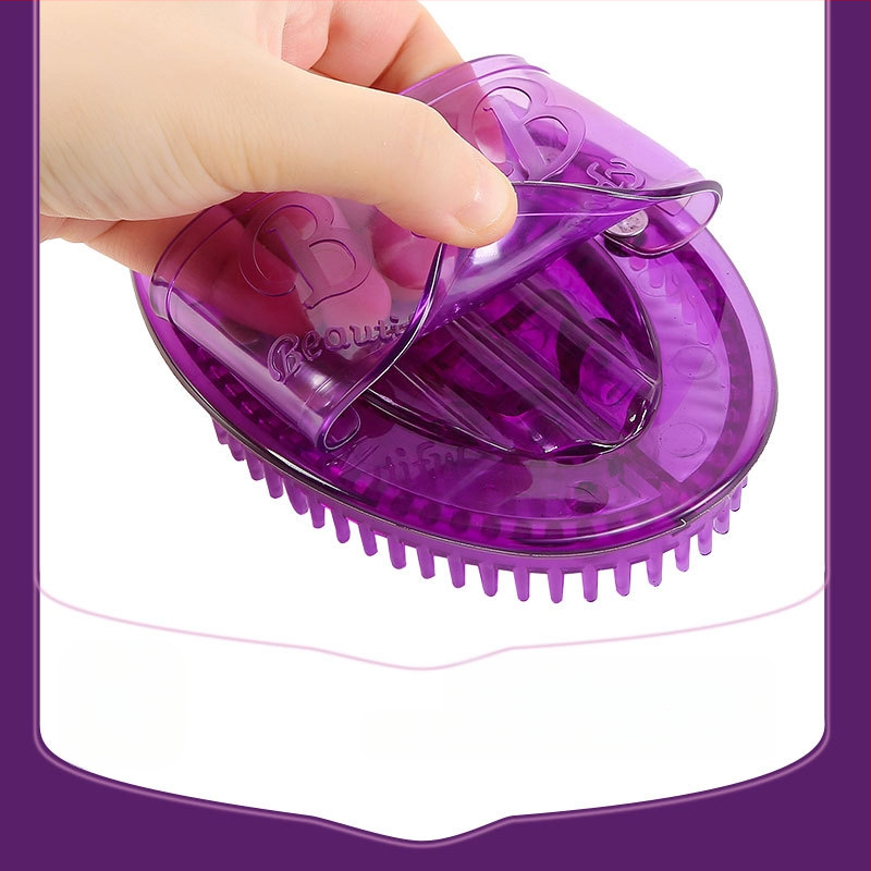 Mitmekülgne hari eeterliku õli massaažihari kehale universaalne süvenduskõht kõhu kraapimine Kaljukitse pehme hari magnetilise viieelemendilise silikooniga