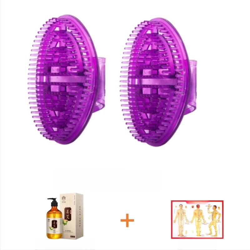 Mitmekülgne hari eeterliku õli massaažihari kehale universaalne süvenduskõht kõhu kraapimine Kaljukitse pehme hari magnetilise viieelemendilise silikooniga