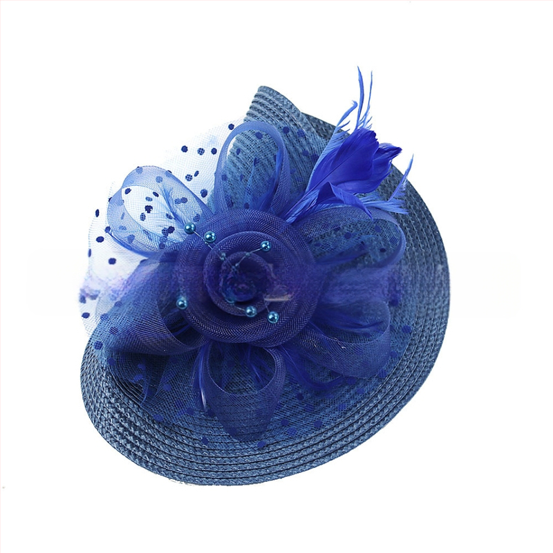 Populaarsed Amazoni väikesed mütsid, Euroopa ja Ameerika pruudi peakatted, Halloweeni võrgusilma sulgedest juuste aksessuaarid, džokiklubi müts