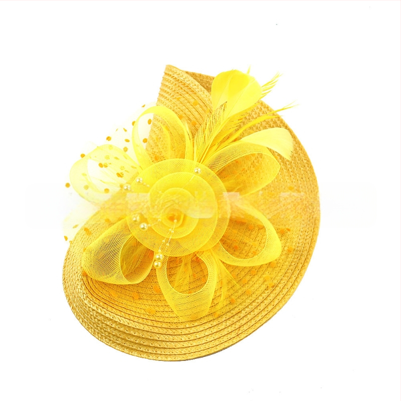 Populaarsed Amazoni väikesed mütsid, Euroopa ja Ameerika pruudi peakatted, Halloweeni võrgusilma sulgedest juuste aksessuaarid, džokiklubi müts