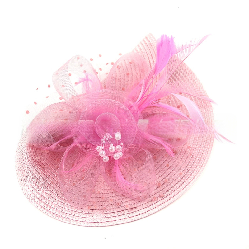 Populaarsed Amazoni väikesed mütsid, Euroopa ja Ameerika pruudi peakatted, Halloweeni võrgusilma sulgedest juuste aksessuaarid, džokiklubi müts