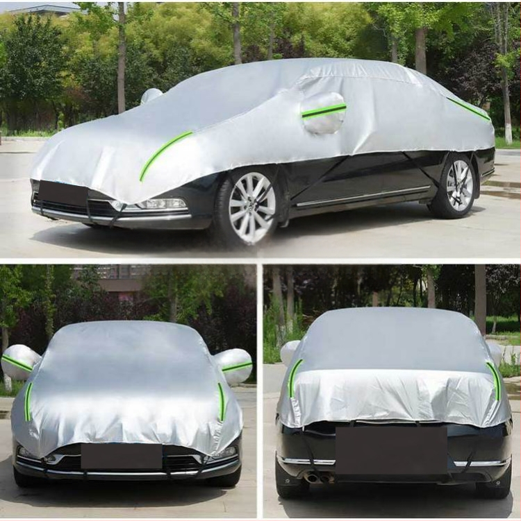 190t poliesterio tafta 210D Oksfordo audinys automobilio pusapdangalas automobilio uždangalas automobilio uždangalas nuo saulės priekinio stiklo uždangalas apsauga nuo saulės ir šilumos izoliacija