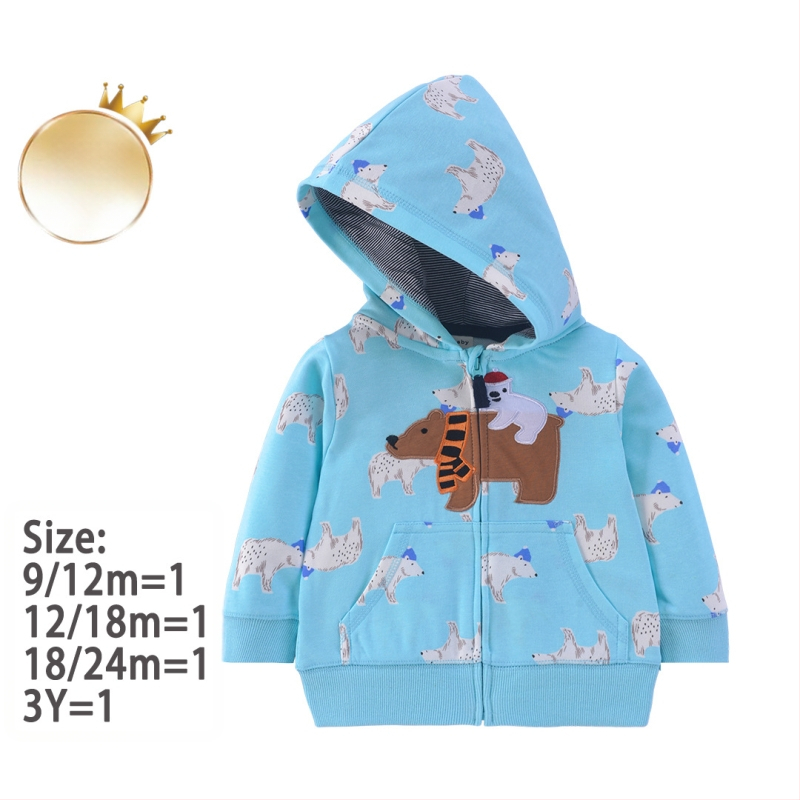 Tehase piiriülene uus unisex laste kampsun kevadel ja sügisel lastele lääne stiilis vabaaja kapuutsiga särk, beebijakk