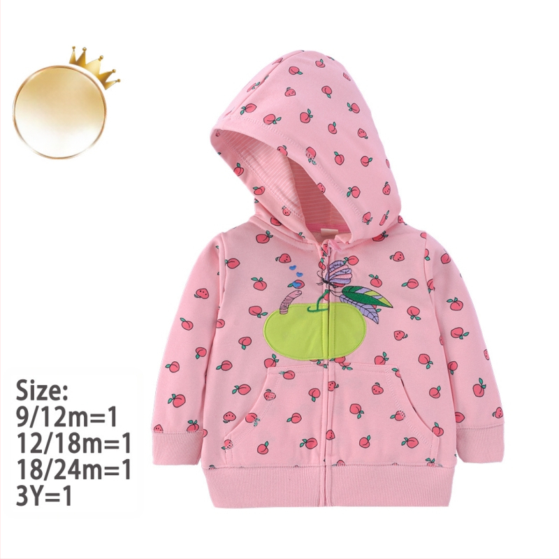 Tehase piiriülene uus unisex laste kampsun kevadel ja sügisel lastele lääne stiilis vabaaja kapuutsiga särk, beebijakk