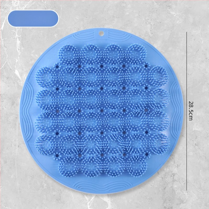 Silikoonist vannimatt laiskadele inimestele selja hõõrumiseks abi küsimata, vannimassaaži selja hõõrumismatt, iminapaga seinamatt jalale