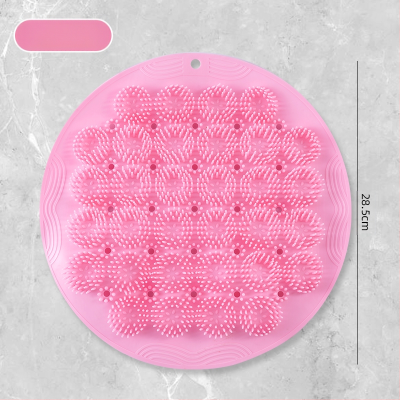 Silikoonist vannimatt laiskadele inimestele selja hõõrumiseks abi küsimata, vannimassaaži selja hõõrumismatt, iminapaga seinamatt jalale