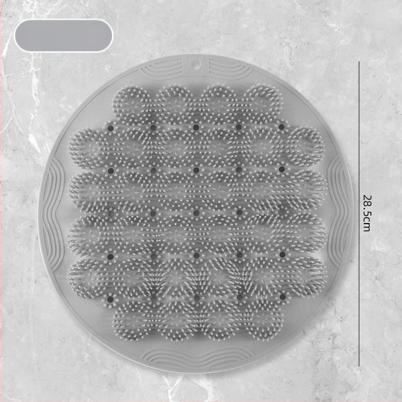 Silikoonist vannimatt laiskadele inimestele selja hõõrumiseks abi küsimata, vannimassaaži selja hõõrumismatt, iminapaga seinamatt jalale