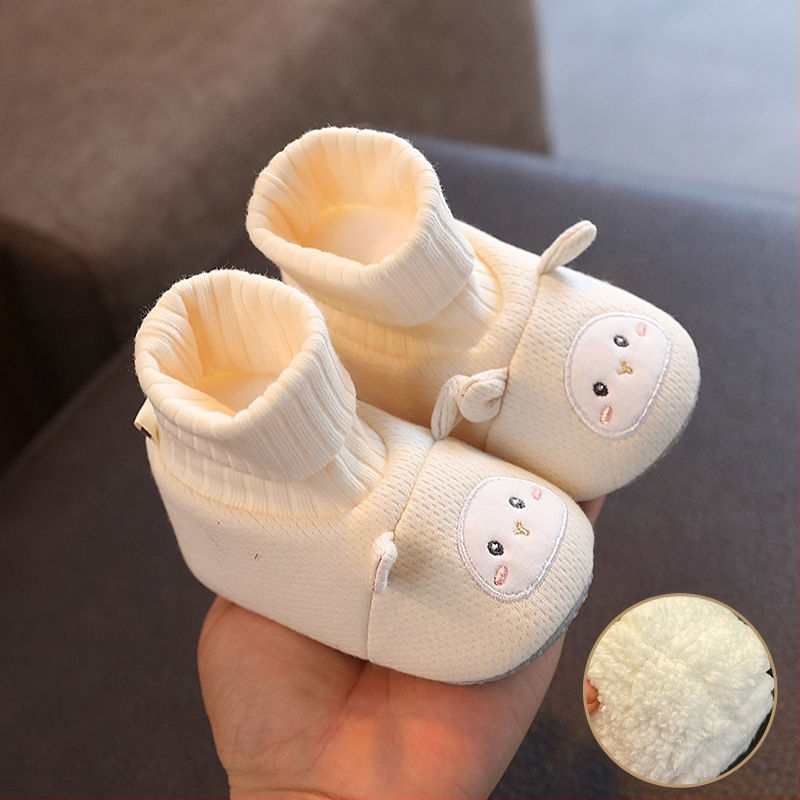 Kevad-, sügis- ja talvepehme tallaga beebikingad meestele ja naistele, kukkumiskindlad kingad 6–12 kuu vanustele, 0–1-aastastele lastele, puuvillased kingad väikelastele ja vastsündinutele