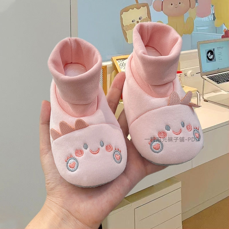 Kevad-, sügis- ja talvepehme tallaga beebikingad meestele ja naistele, kukkumiskindlad kingad 6–12 kuu vanustele, 0–1-aastastele lastele, puuvillased kingad väikelastele ja vastsündinutele