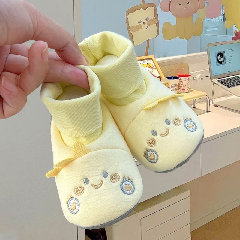 Kevad-, sügis- ja talvepehme tallaga beebikingad meestele ja naistele, kukkumiskindlad kingad 6–12 kuu vanustele, 0–1-aastastele lastele, puuvillased kingad väikelastele ja vastsündinutele