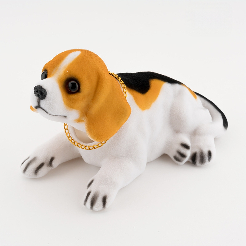 Raputava peaga koera autokaunistuse simulatsioon raputava peaga nuku tarvikud autovaigust liikuva peaga koeraauto kevadkoerte hulgimüük