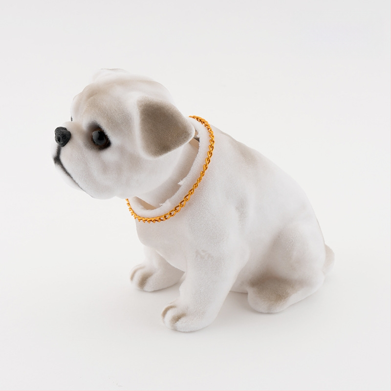 Raputava peaga koera autokaunistuse simulatsioon raputava peaga nuku tarvikud autovaigust liikuva peaga koeraauto kevadkoerte hulgimüük