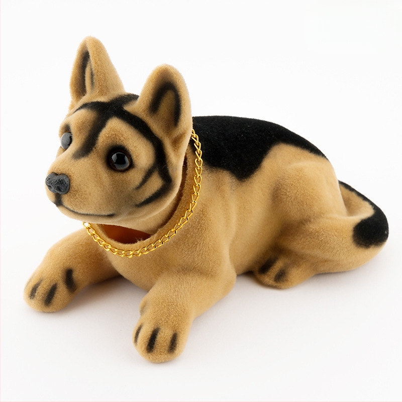 Raputava peaga koera autokaunistuse simulatsioon raputava peaga nuku tarvikud autovaigust liikuva peaga koeraauto kevadkoerte hulgimüük