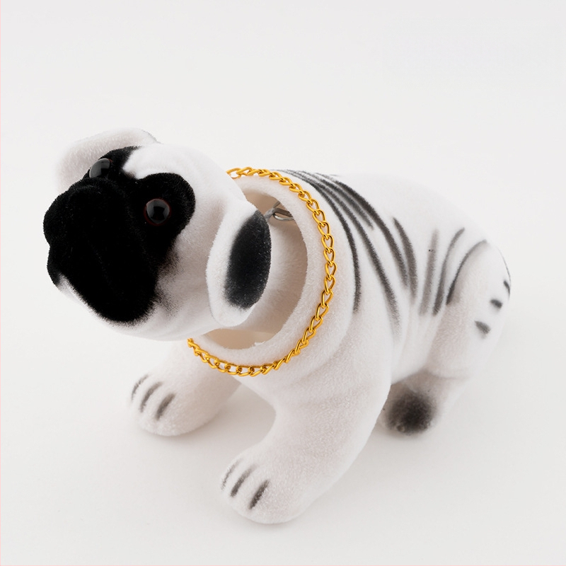 Raputava peaga koera autokaunistuse simulatsioon raputava peaga nuku tarvikud autovaigust liikuva peaga koeraauto kevadkoerte hulgimüük