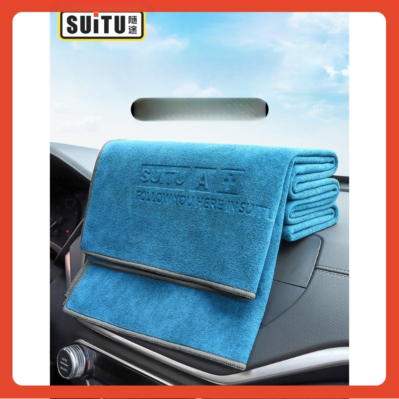 B Autopesurätik, eriti suur ja paks, klaasipuhastusrätik, imav, ebemevaba, salongi puhastuslapp, triibuvaba