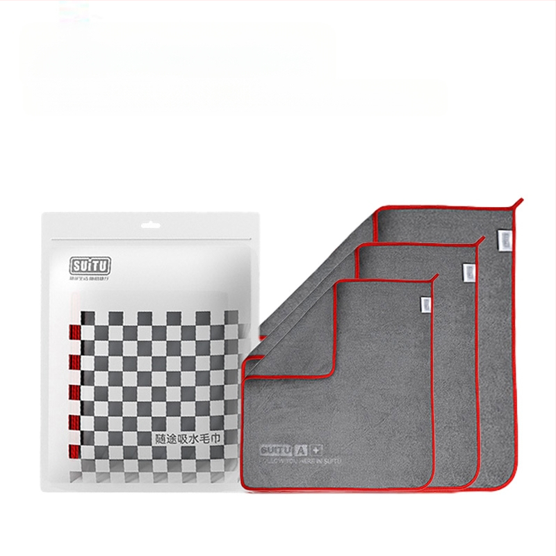 B Autopesurätik, eriti suur ja paks, klaasipuhastusrätik, imav, ebemevaba, salongi puhastuslapp, triibuvaba