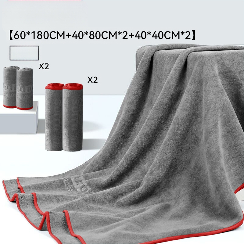 B Autopesurätik, eriti suur ja paks, klaasipuhastusrätik, imav, ebemevaba, salongi puhastuslapp, triibuvaba